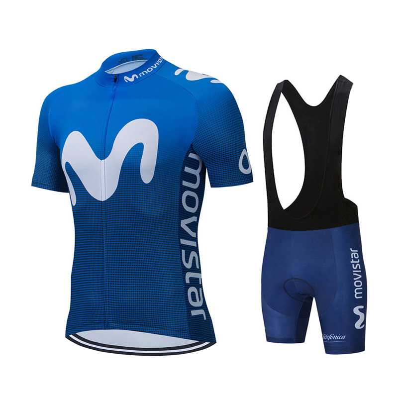 Cycling Gear Logo - Maglia da ciclismo della squadra Movistar