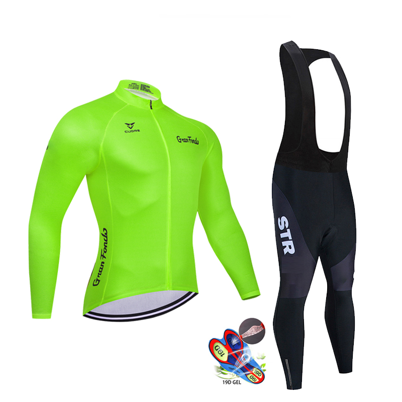 Maglia da ciclismo nera autunn - Cycling Gear Logo recensione e prezzo