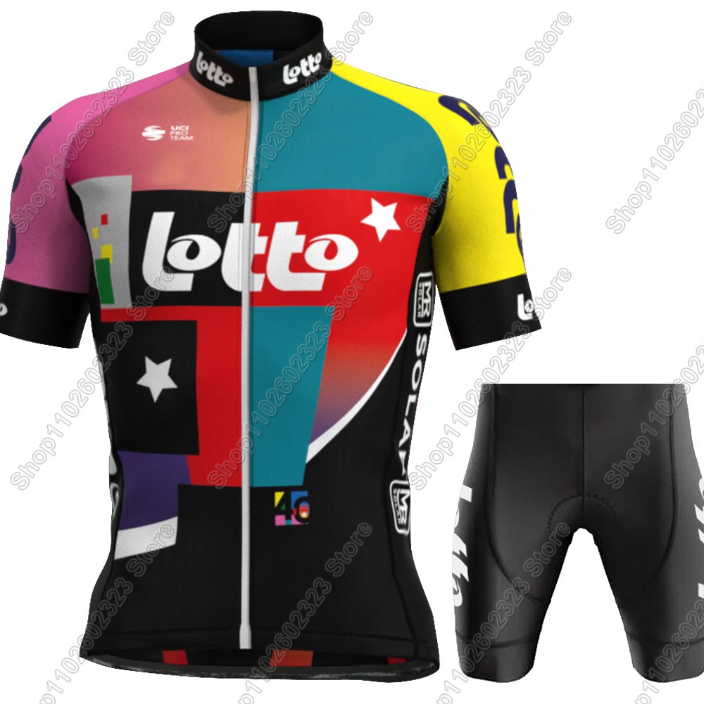 Maglia da ciclismo Lotto team  - Cycling Gear Logo recensione e prezzo